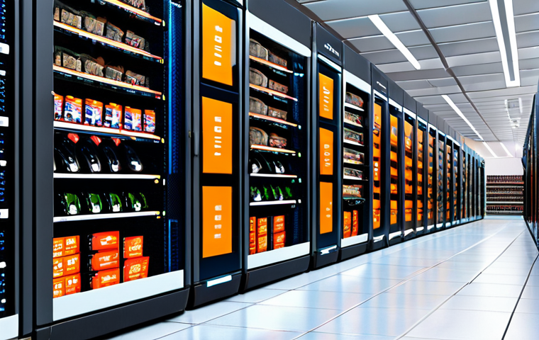 **Dynamic Resource Allocation:** "E-commerce website during a Black Friday sale, multiple servers scaling up automatically to handle the massive user load, seamless experience, dynamic allocation."