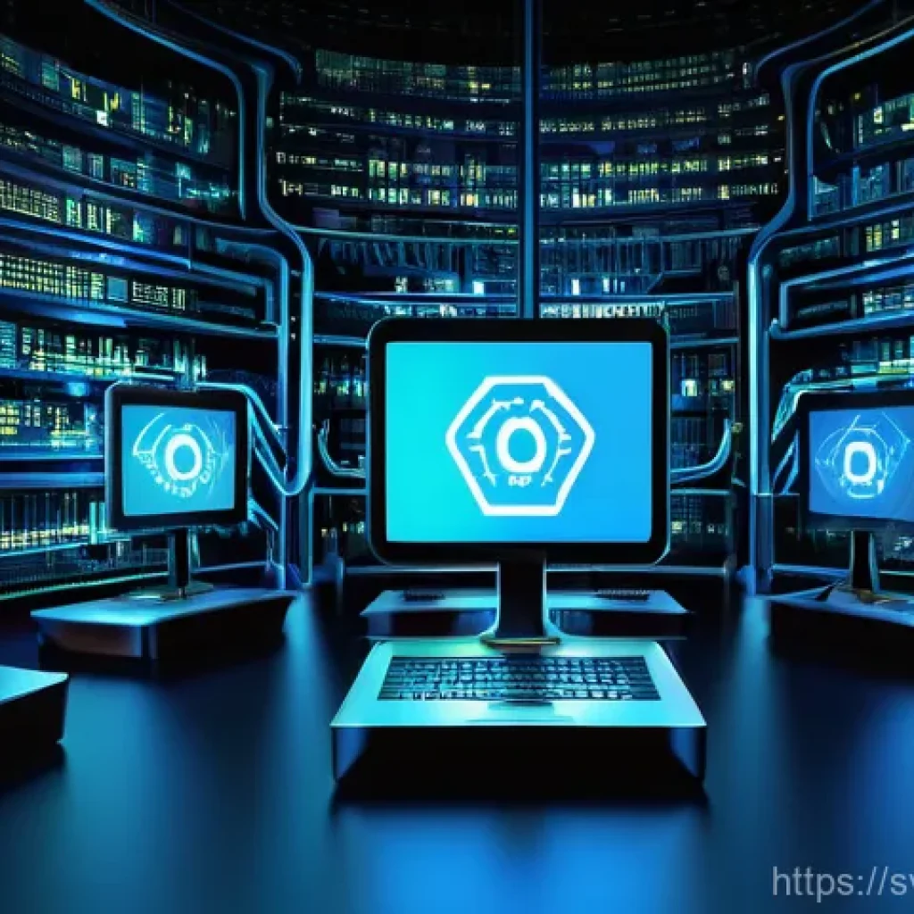 티어링 아키텍처 설계 시 유의해야 할 보안 이슈 - **Prompt:** A conceptual digital art illustration depicting a secure multi-layered software architec...